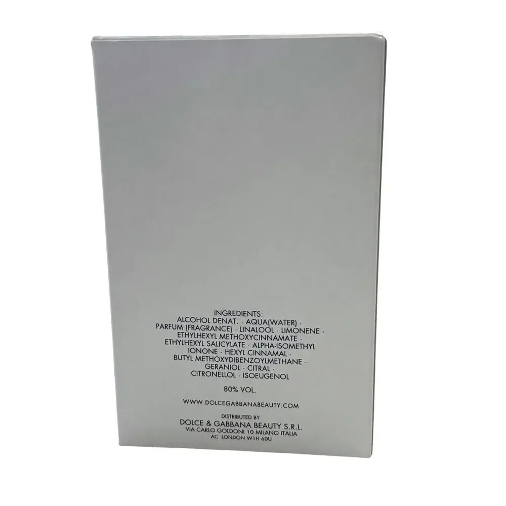 Dolce & Gabbana Men's Light Blue Summer Vibes Pour Homme EDT Spray 4.2 oz New - Picture 6 of 6